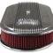 Holley Vintage Series Oval Air Cleaner, Polished 120-401