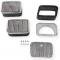 Holley 3X2 AIR CLEANERS & FILTERS, SET of 3 120-105