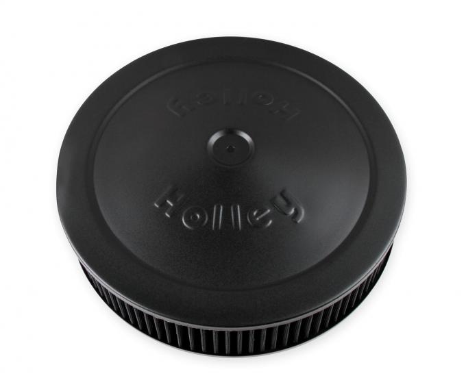 Holley Air Cleaner 14" Black 120-102B