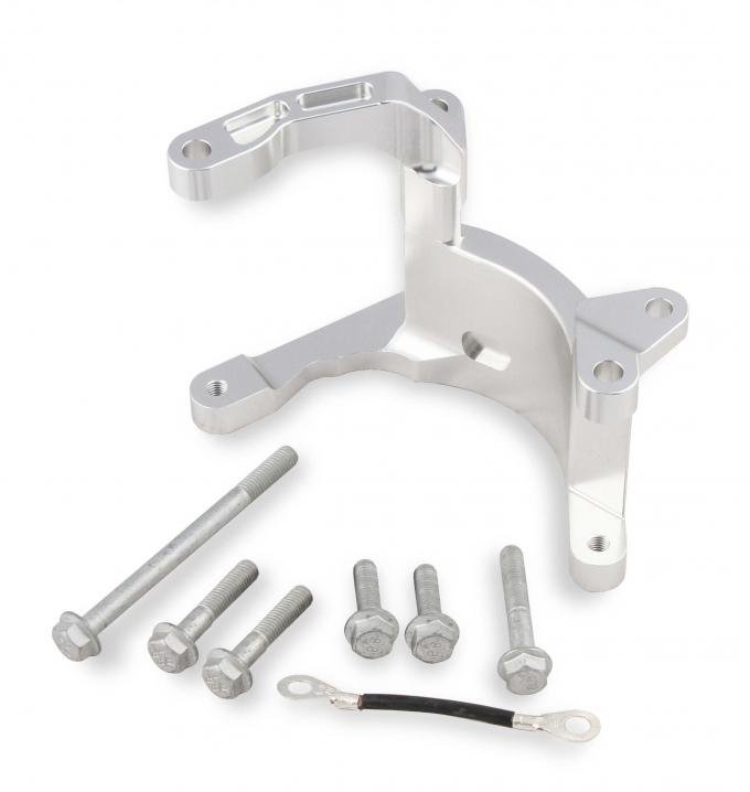 Holley Low Mount A/C Brackets for the Gen 5 LT4/LT1 Dry Sump Engines 20-210
