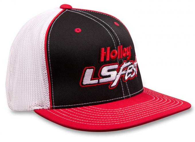 Holley LS Fest Flexfit Flat Bill Hat 10166-LGHOL