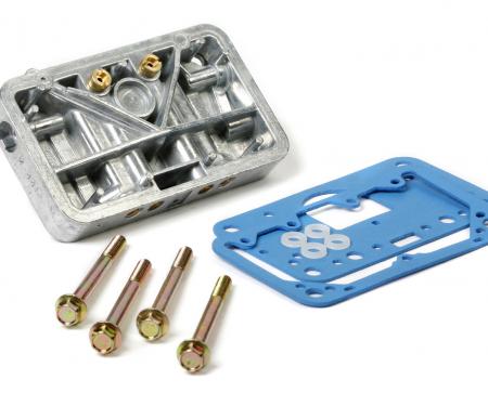 Holley Secondary Metering Block Conversion Kit, Shiny Aluminum 34-13SA