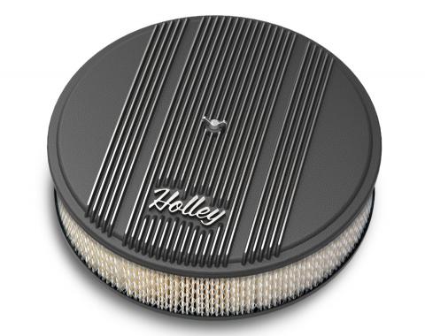 Holley 14" Round Finned Air Cleaner 120-152