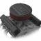 Holley Vintage Series GM Licensed Air Cleaner, Satin Black Machined 120-172