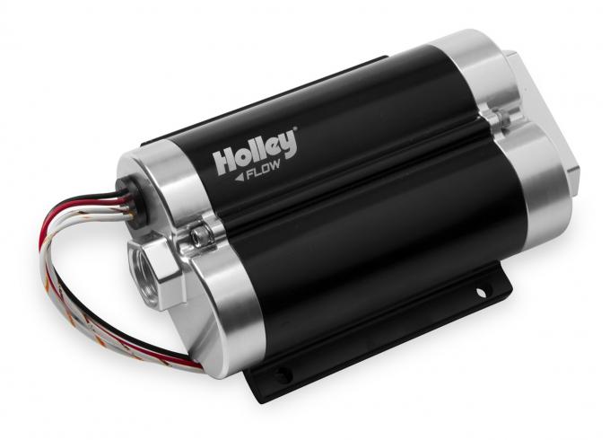 Holley 200 GPH Dominator in-Line Billet Fuel Pump (Dual Inlet) 12-1800-2