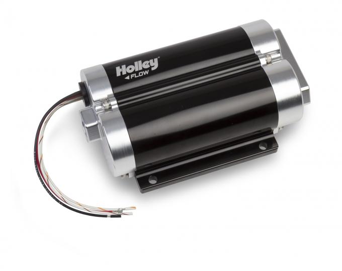 Holley 160 GPH Dominator in-Line Billet Fuel Pump (Dual Inlet) 12-1600-2