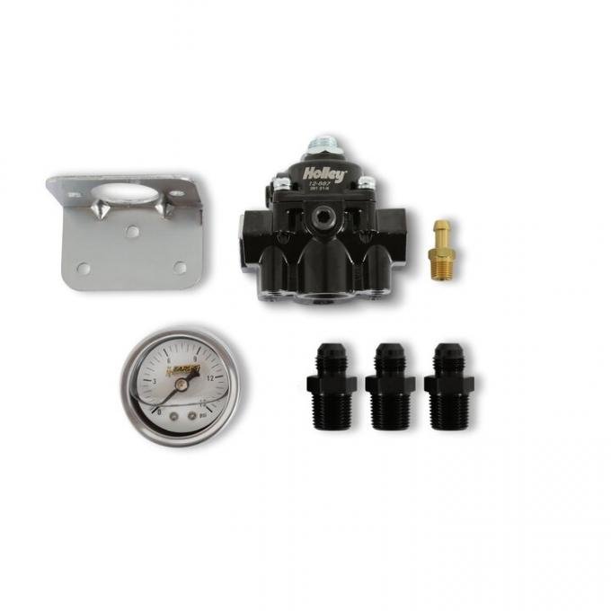 Holley Die Cast Bypass Fuel Pressure Regulator Kit 12-887KIT