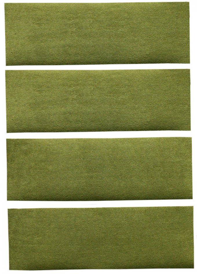 ACC 1971-1973 Ford Mustang Fastback Fold Downs 4pc Nylon Carpet