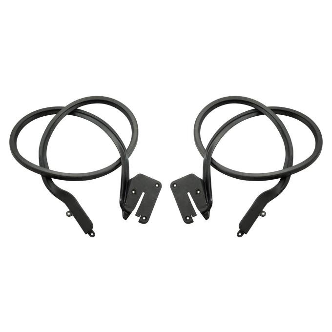 Metro Moulded Parts Door Seals, 69-70 Ford Mustang & Mercury Cougar, Hardtop and Fastback Pair LM 10-C