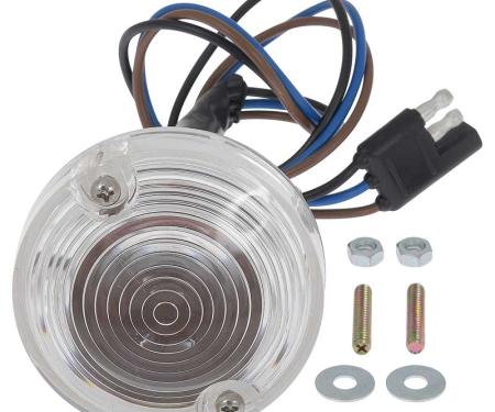 OER 1967-68 Mustang, Park Lamp Assembly, Housing, Lens, Wiring, RH or LH, Each 13200AR