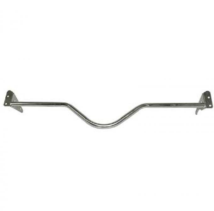 Redline Restomotive® Mustang 67-68 Monte Carlo Bar Chrome, Curved LG-DY-051