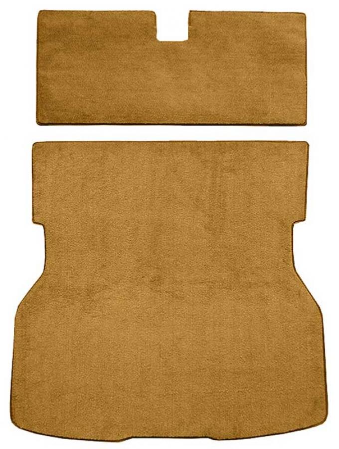 OER 1979-82 Mustang Rear Cargo Area Cut Pile Carpet with Mass Backing - Chamois A4021B50