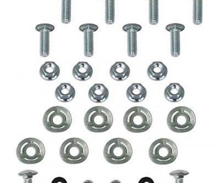 OER 1970 Mustang Bumper Bolt Mounting Kit Front & Rear (30 pcs) HK97