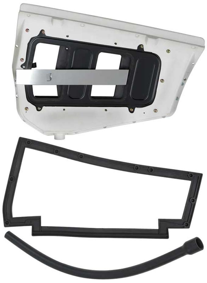 OER 1967-68 Mustang Fastback, Quarter Vent Door, Passenger Side 278C28A