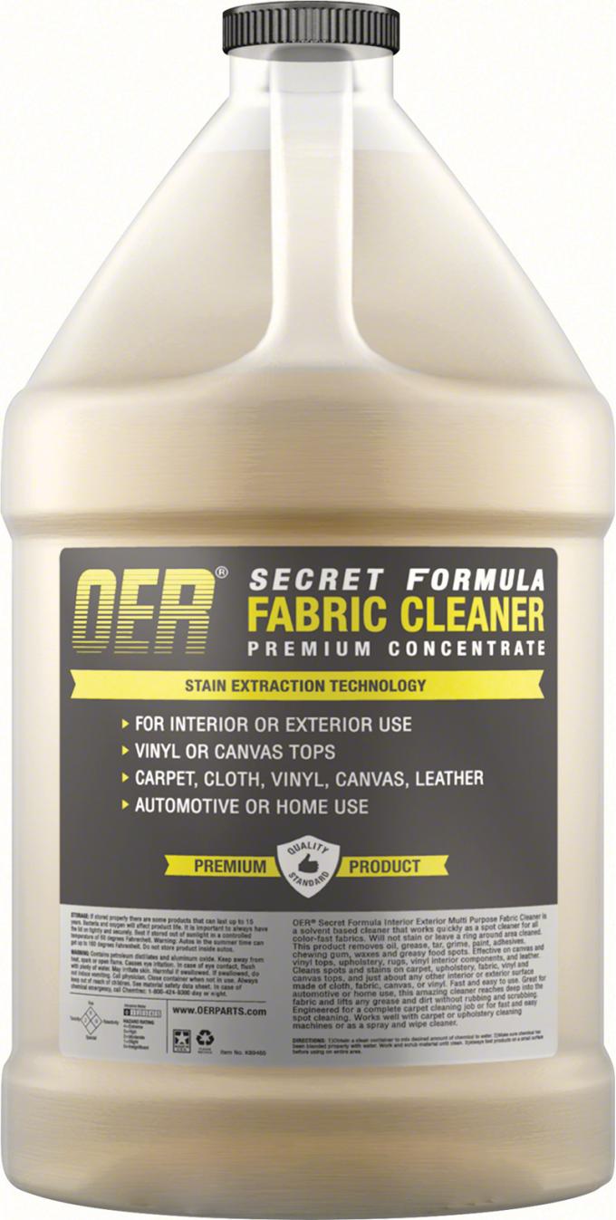 OER Secret Formula 1 Gallon Upholstery Fabric Top and Carpet Cleaner Industrial Strength K89465