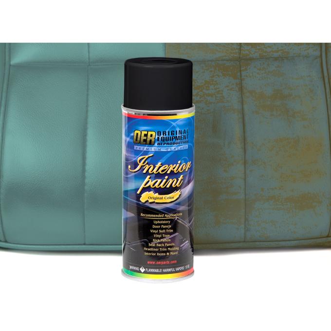 1957-75 Ford Interior Paint, 5742 Lt Turquoise Metallic, 16 Oz. Aerosol Can (Net Wt. 12 Oz.)