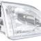 OER 1994-98 Mustang, Headlamp Assembly, Cobra, Clear Lens, Passenger Side 94L327