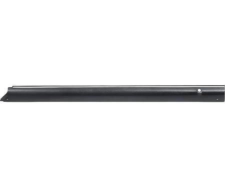 OER 1969-70 Mustang, Inner Upper Door Panel Trim, Textured Steel, Standard Interior, Black, RH 20945
