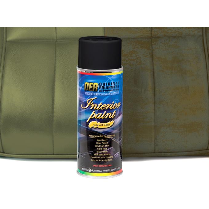 OER 1971-73 Ford, Mercury, Interior Paint, 17022 Light Avocado, 16 Oz. Aerosol Can (Net Wt. 12 Oz.) PP937
