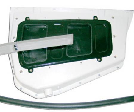 OER 1967-68 Mustang Fastback Quarter Vent Doors - LH 278C28B