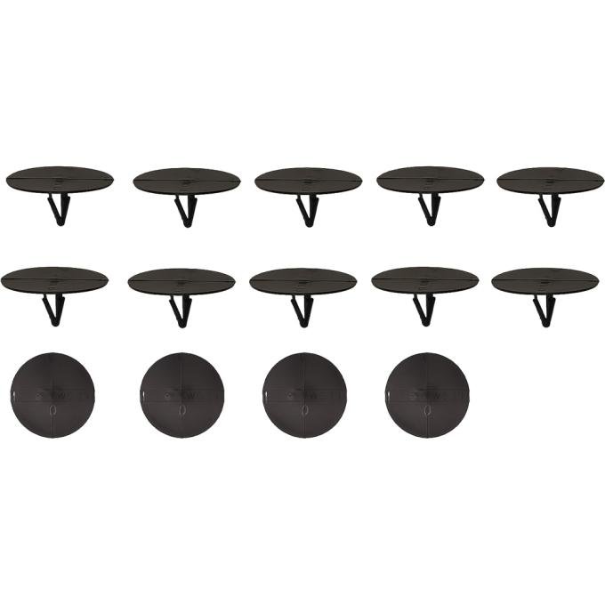 OER 1983-93 Ford, Hood Insulator Pad Clip Set, 14 Pieces RD3002