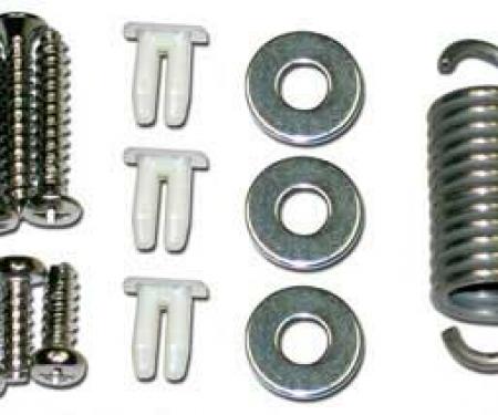 OER 1967-68 Mustang, Headlight Mounting Hardware Set 13005B