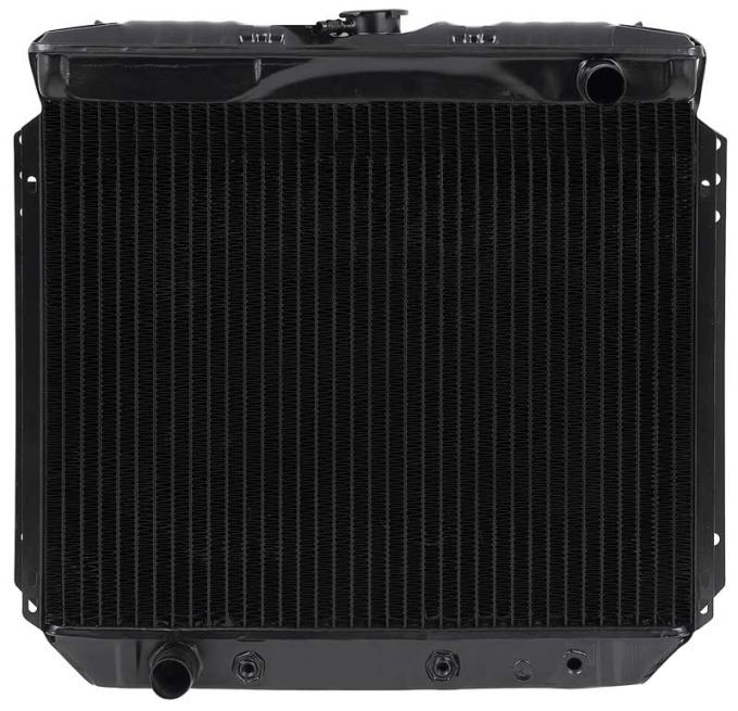 1967-70 Mustang L6-200 With Auto Trans 3 Row Copper/Brass Radiator
