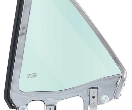 OER 1964-66 Mustang, Quarter Window Assembly, Convertible, Tinted Glass, LH 29959M