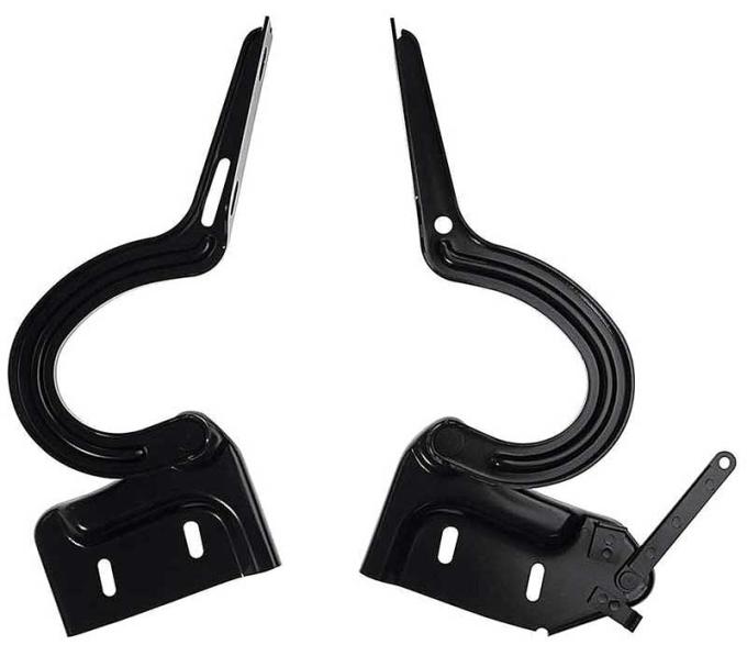 OER 1965-66 Mustang Fastback, Trunk Lid Hinge Set, Pair 42700D