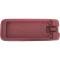 OER 1979-86 Ford Mustang, Console Lid/Arm Rest Pad, Red 6024002