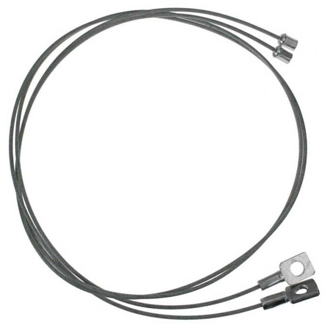 OER 1983-88, Late 1991-93 Mustang 34-1-2" Convertible Top Tension Cables 80L010