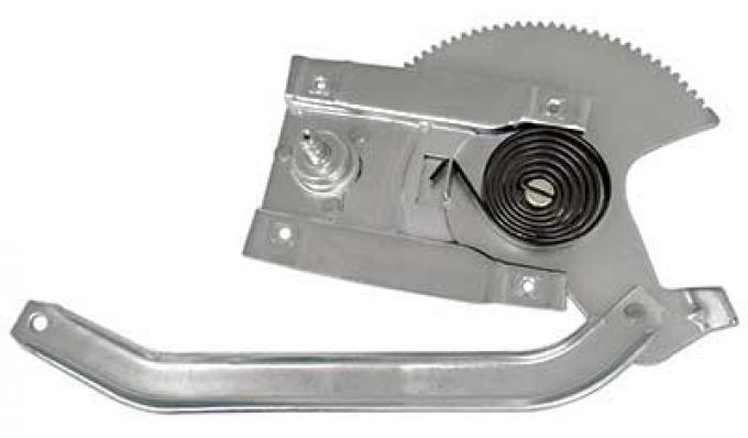 Redline Restomotive® 1965-1966 Ford Mustang Right Hand Window Regulator for Screw-On Style Handle