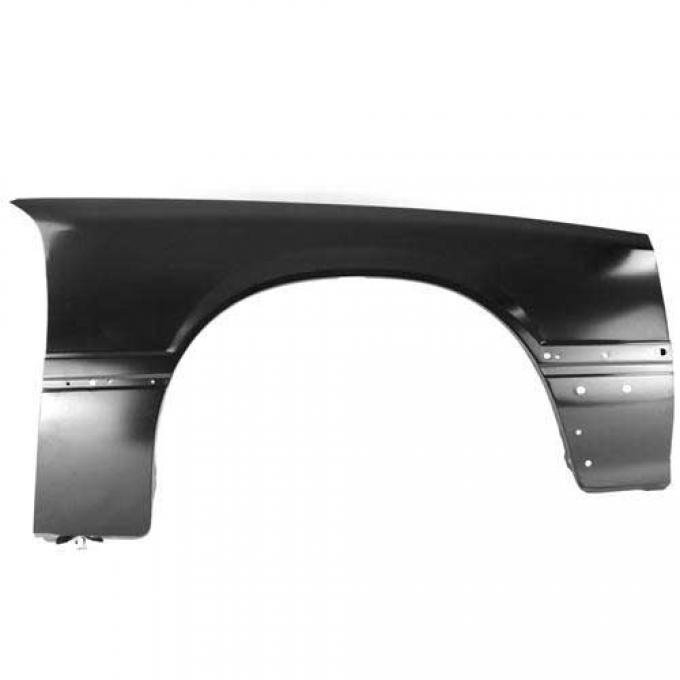 OER 1991-93 Mustang Reproduction Front Fender With Molding Holes - RH 84L338