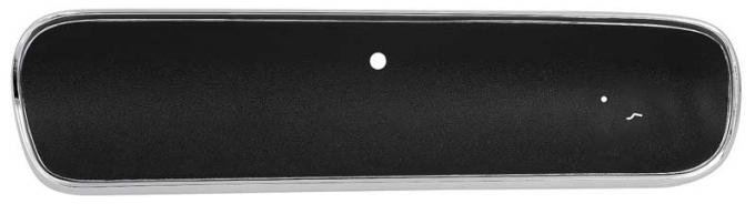 Redline Restomotive® Mustang 64-65 Std Glove Box Door - Black LG-10-580