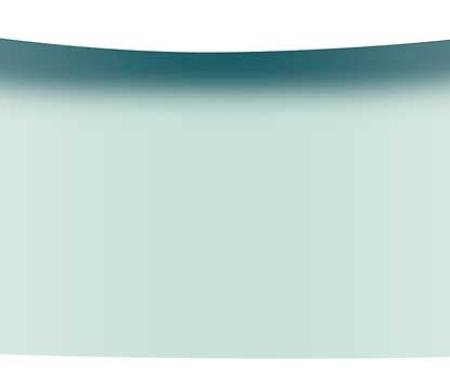 OER 1969-70 Mustang, Cougar, Front Windshield Glass, Tinted with Shaded Band, Coupe, Convertible 03100E