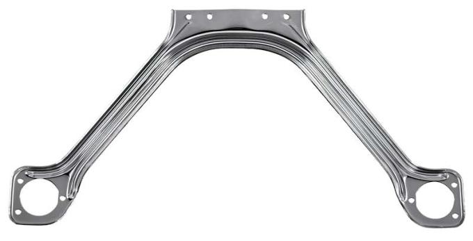 1964-70 Mustang, Cougar, Shock Tower to Firewall Export Brace, Chrome, Show Quality