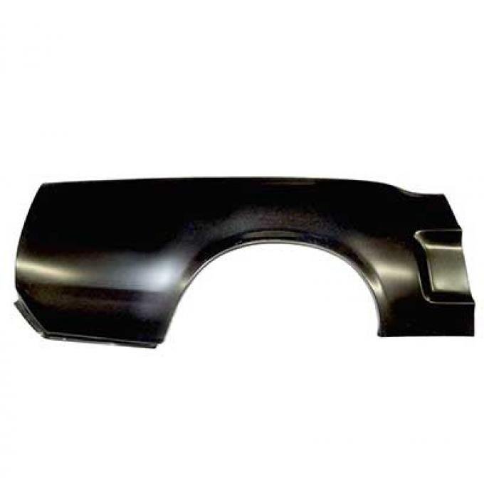 1968 Mustang, Quarter Panel Skin, Coupe, Convertible, w/o Side Marker Indent, Passenger Side