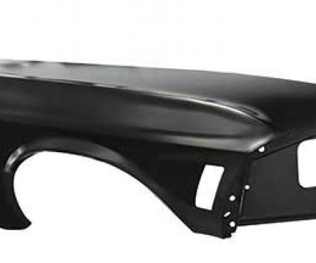 OER 1970 Mustang Front Fender - LH (exc. Shelby/Boss) 16005KR