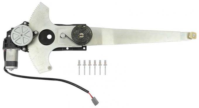 OER 1987-93 Mustang, Window Regulator With Motor, T-Top, Convertible, Drivers Side FM110008