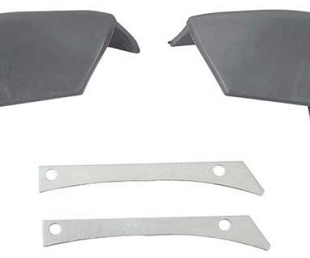 OER 1971-72 Ford Mustang, Front Fender To Bumper Filler Panels 16554B