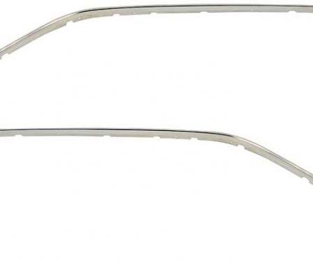 OER 1967-68 Mustang Fastback Roof Rail Sash Molding A1701
