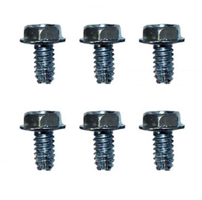 1965-66 Mustang Glove Box Door Screw Kit