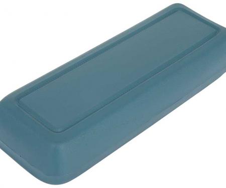 OER 1979-86 Mustang, Console Lid Arm Rest Pad, Light Blue 6024003