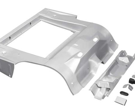 OER 1964-70 Mustang, Complete Trunk Floor Panel, Convertible, Weld-Thru Coating 11220E