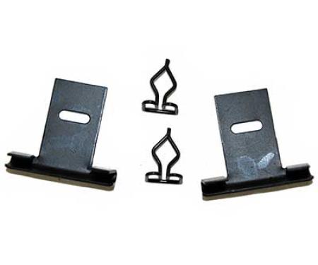 1964-70 Mustang, Coupe, Rear Package Tray Retainer Set