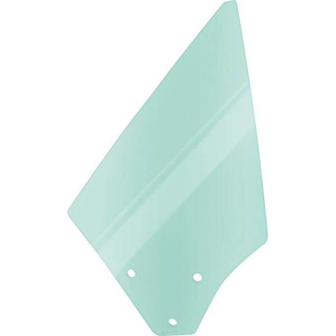 OER 1971-73 Mustang, Cougar, Quarter Glass, Green Tint, Convertible, RH, Passenger Side 29710KRT