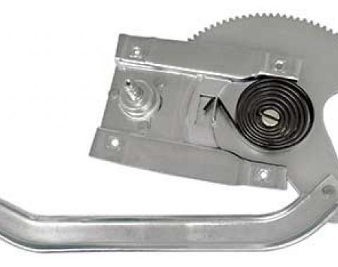 Redline Restomotive® 1965-1966 Ford Mustang Right Hand Window Regulator for Screw-On Style Handle