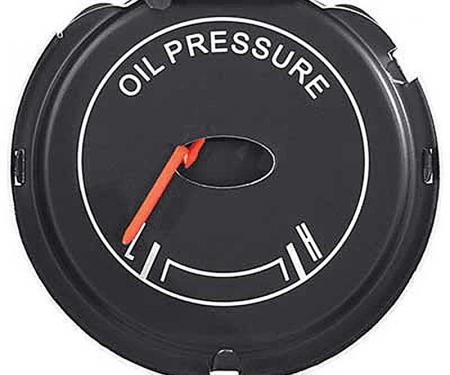 OER 1968 Mustang, Oil Pressure Gauge, without Factory Tachometer 9B308B