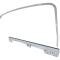 1967-68 Mustang Fastback, Door Window Frame Set, Drivers Side