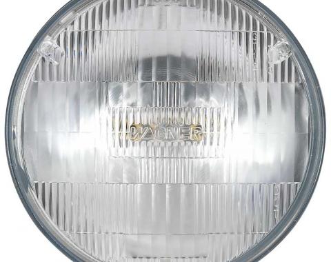 Headlamp Sealed Beam, 12 Volt, High Beam, 5-3/4" Round, Halogen